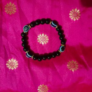 Black Shield Evil Eye Bracelet