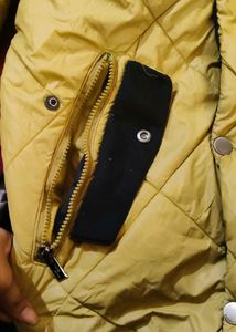 Quilted Mustard Yellow Jacket