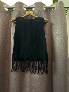 Black Top with Fringes