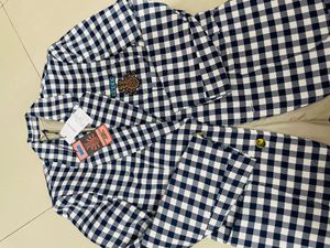 Chic Gingham Blazer Jacket