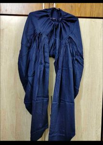 Navy Blue silk satin salwar
