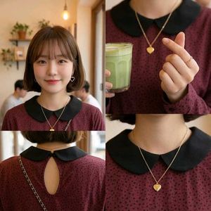 Korean Style Peter Collar Top