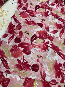 Floral Print Kurta and Palazzo Set( extra margin)