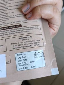 Herbal Body Wax Powder - Chocolate Flavor