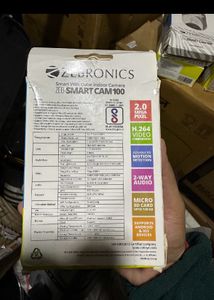 Zebronics Camera Unused For Home Secuirity