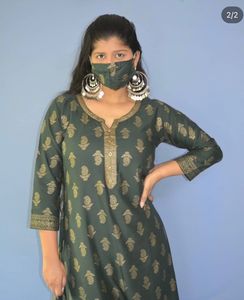 Beautiful Green Ethnic Dress
