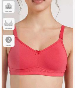 ❤️🤍 Comfortable Cotton Bras (Pack of 2) ❤️🤍