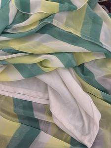 Striped Ruffle Maxi Dress