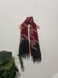 Houndstooth Pattern Scarf