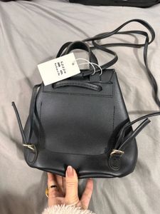 Mini Black Backpack