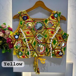 Designer Embellished Blue Blouse