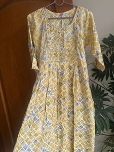 Elegant Yellow Kurta