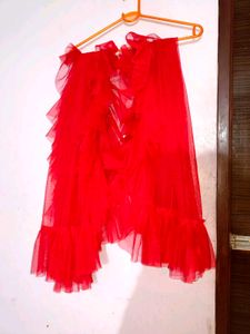 🎀Vibrant Red Lehenga Choli Set🎀