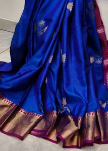 pure handloom kanjeevaram saree