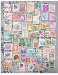Different Country Stamps