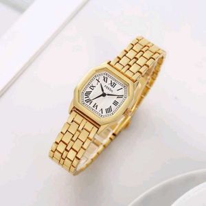 Rose Gold Fossil Watch