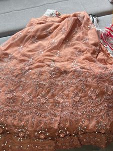 Designer Embroidered Lehenga Skirt