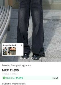 Y2K Sparkling Studded Jeans