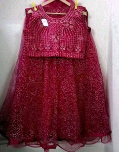 Stunning Embroidered Lehenga Choli Set