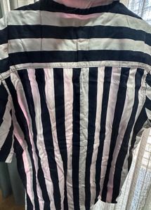Men's Striped Short-Sleeve Shirt