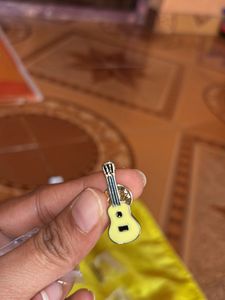 Cute Guitar Enamel Pin