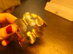 Gold Butterfly Bracelet
