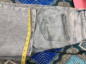 Light Wash Wide Leg Jeans