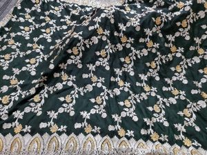 Green Heavy Saree