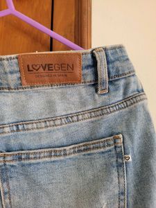 Flared Denim Jeans