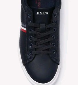 USPA Men's Navy Casual Sneakers
