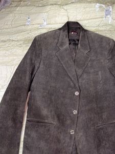 Men's Brown Corduroy Blazer
