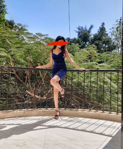 Little Blue Bodycon Dress