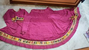 Beautiful Magenta Pink Chaniya Choli Set