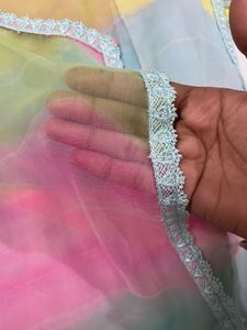 Colorful Striped Saree