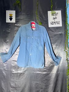 Jules Classic Light Wash Denim Shirt