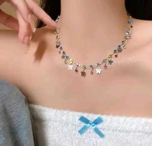 Chic Butterfly Charm Necklace