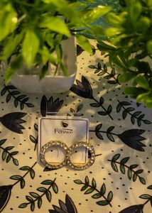 Sparkling Hoop Earrings 🌟