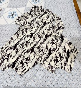completely new Chic Abstract Print Shirt Dress