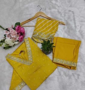 Elegant Yellow Kurta Set