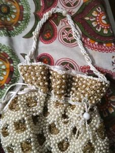 Potli Bag In Elegant Colour Premium Stuff