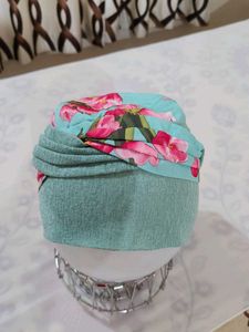 Floral Twist Turban Headwrap