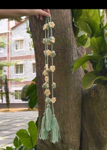 Handmade Crochet Flower Hair Accessory