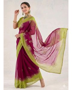 Beautiful Embroidered Saree