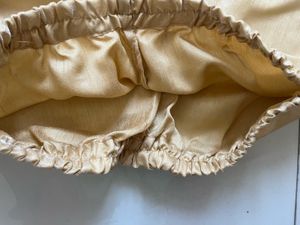 Golden Silk Palazzos