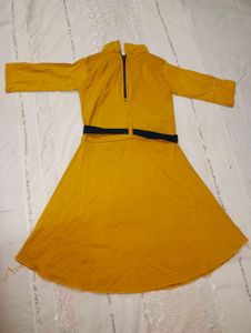 Girls Yellow Dress