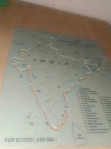 INDIA MAP STENCIL 🇮🇳