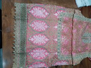 Pink Embellished Ethnic Festive Work Kurta/suit