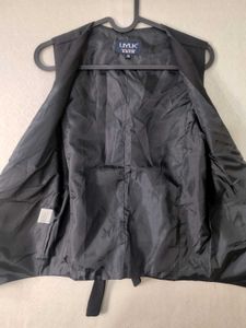 Korean Fit Men's Black Formal Vest
