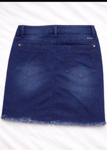 Blue Denim Skirt