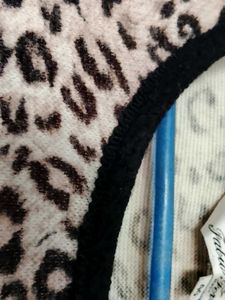Leopard Print Short Sleeve Top